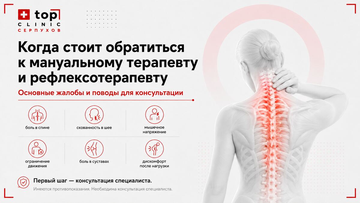 Когда обратиться к мануальному терапевту и рефлексотерапевту — боль и скованность