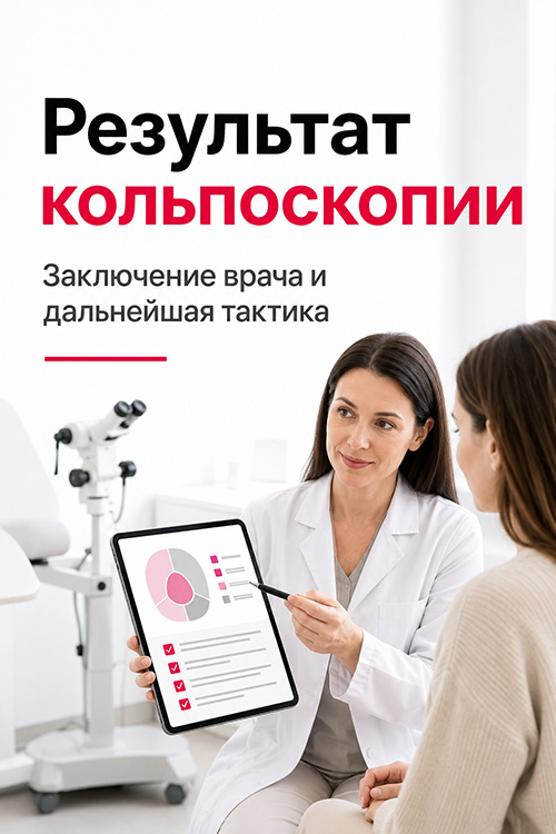 Результат кольпоскопии